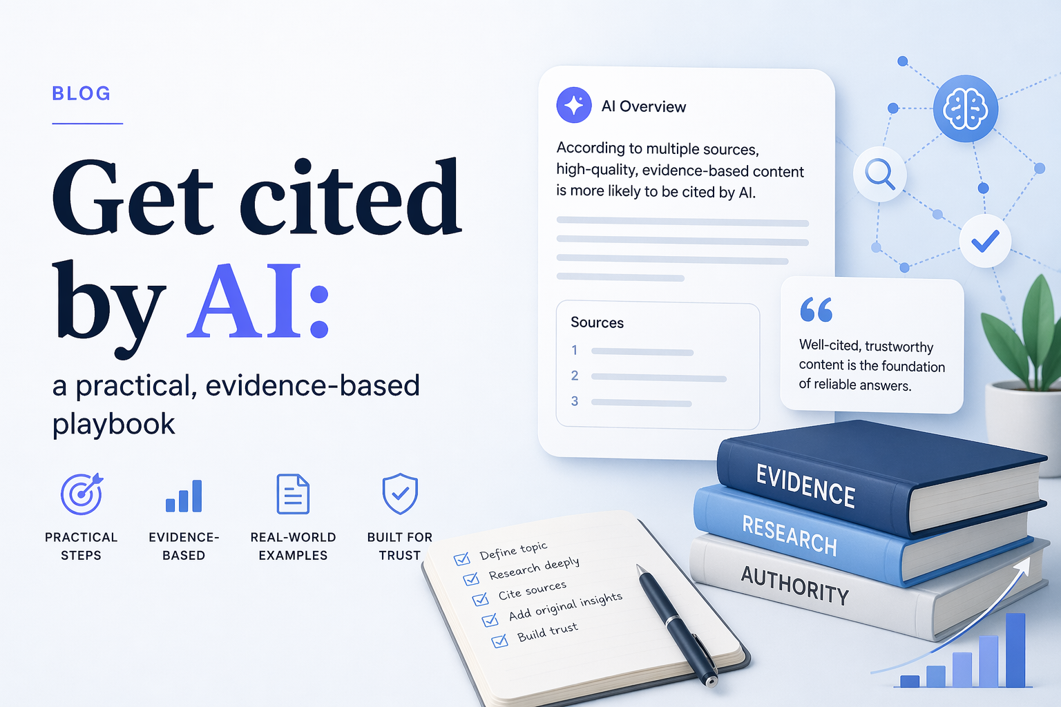 Get cited by AI: a practical, evidence-based playbook